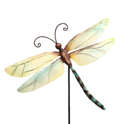 Eangee Home Design Garden Stake Pearl Dragonfly (m715059)