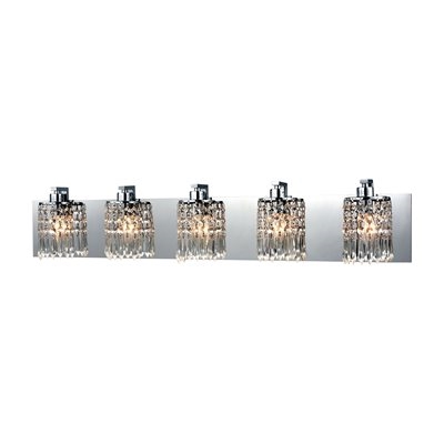 ELK Optix Collection 5-Light Vanity in Polished Chrome- 11239/5