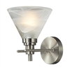 ELK Pemberton Collection 1-Light Sconce in Brushed Nickel- 11400/1