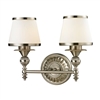 ELK Smithfield Collection 2-Light LED Bath in Brushed Nickel- 11601/2