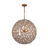 ELK Evolve Collection 8-Light Chandelier in Weathered Zinc- 11936/8