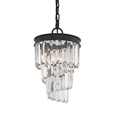 ELK Palacial Collection 1-Light LED Pendant in Oil Rubbed Bronze- 14216/1