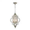ELK Gabrielle Collection 3-Light Chandelier in Aged Silver- 16270/3
