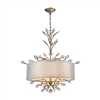 ELK Asbury Collection 4-Light Mount in Aged Silver- 16282/4