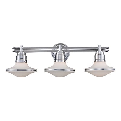 ELK Retrospective Collection 3-Light Bath in Polished Chrome- 17052/3