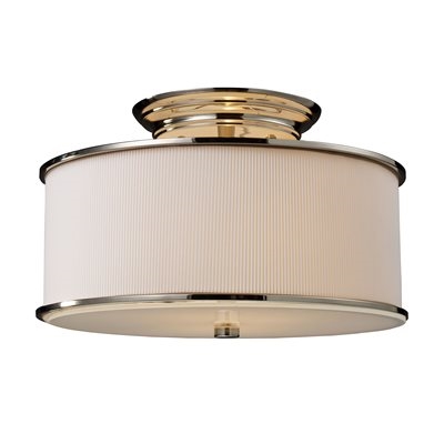 ELK Lureau Collection 2-Light Mount in Polished Nickel- 20061/2