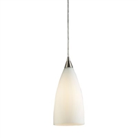 ELK Vesta Collection 1-Light Pendant in Satin Nickel- 2580/1