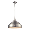 ELK Lindsey Collection 1-Light Pendant in Satin Nickel- 31442/1SN