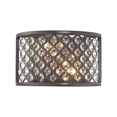 ELK Genevieve Collection 2-Light Sconce in Oil Rubbed Bronze- 32100/2