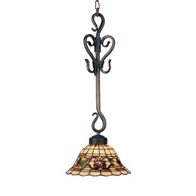 ELK Tiffany Buckingham Collection 1-Light Mini Pendant in Vintage Antique- 369-VA