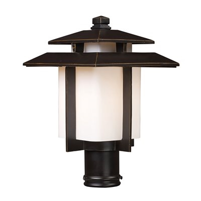 ELK Kanso Collection 1-Light Outdoor Post- 42173/1