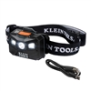 Klein Rechargeable Headlamp with Fabric Strap, 400 Lumens, All-Day Runtime 56048