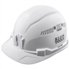 Klein Hard Hat, Vented, Cap Style, White 60105