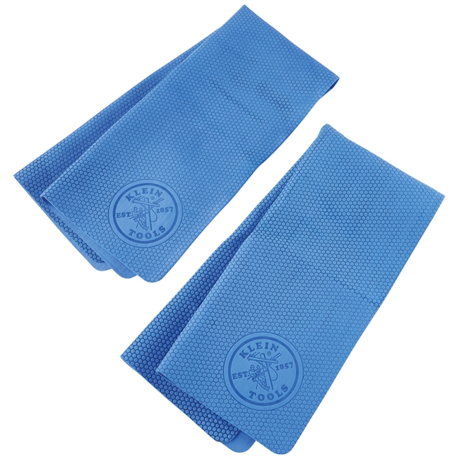 Klein Cooling PVA Towel, Blue, 2-Pack 60230