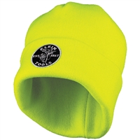 Klein Heavy Knit Hat, High-Visibility Yellow, Patch Logo 60568