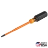 Klein Slim-Tip 1000V Insulated Screwdriver, #2 Square, 6-Inch Round Shank 6946INS