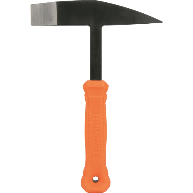 Klein Welder's Chipping Hammer, Heat-Resistant Handle, 10-Ounce, 7-Inch H80612