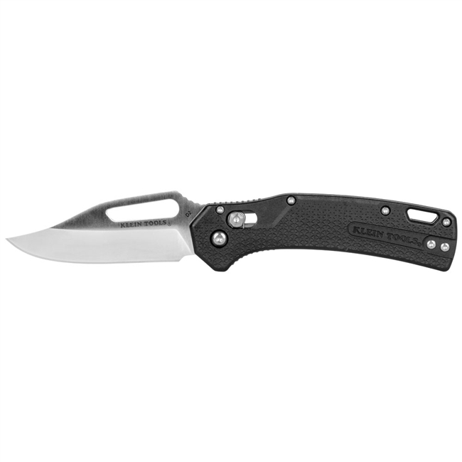 Klein KTO Resurgence Knife, Clip Point Blade, Black Handle OGK002BKT