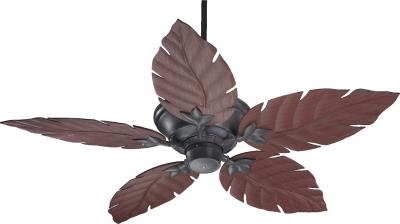 Quorum 52" Monaco Patio Fan- Toasted Sienna