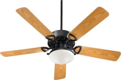 Quorum 52" Estate Patio Fan UNI-PK- Matte Black