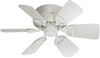 Quorum 30" Medallion Patio Fan- Studio White