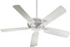 Quorum 52" Pinnacle Patio Fan- Studio White