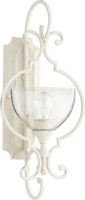 Quorum Ansley 1LT WALL MT- Persian White