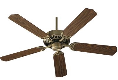 Quorum Capri 52" Fan- Antique Brass