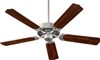 Quorum Capri 52" Fan-Satin Nickel