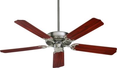 Quorum Capri 52" Fan- Satin Nickel w/ RSWD