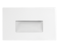 RAB STEPLIGHT RECESSED HORIZONTAL 3W 120V 3000K WHITE