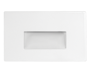 RAB STEPLIGHT RECESSED HORIZONTAL 3W 120V 3000K WHITE