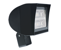 RAB LED Floodlight FXLED 125W Standard Trunnion Bronze 5000K (Cool)