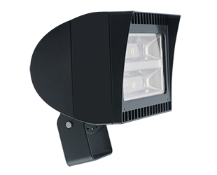 RAB LED Floodlight FXLED 125W Dimmable Trunnion Bronze 5000K (Cool)