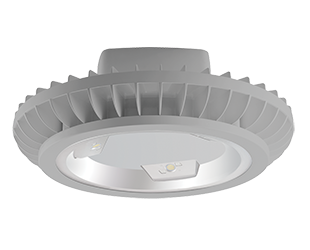 RAB HAZLED HIBAY 78W LED PENDANT 120-277V GRAY 5000K (Cool)