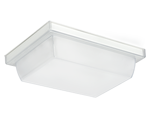 RAB VANLED VANDALPROOF 6W LED CEILING MOUNT 6" X 8"