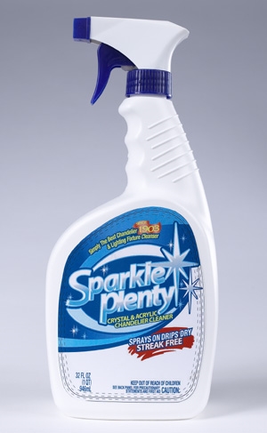 Sparkle Plenty: Crystal Cleaner (32oz.)