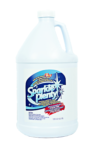 Sparkle Plenty: Crystal Cleaner- 1 Gallon