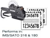 sato dennison 216 white labels