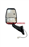 713801 Velvac Rv Black Driver Side Mirror Heated Remote Controlled