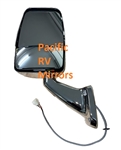 713807 Velvac Rv Chrome Driver Side Mirror Heated Remote Controlled