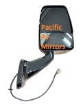 713808 Velvac Rv Chrome Passenger Side Mirror Heated Remote Controlled