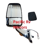 713825 Velvac Rv Chrome Driver Side Mirror Heated Remote Controlled