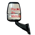 713855 Velvac RV Black Driver Mirror Non Powered
