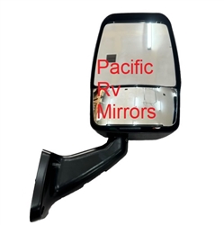 713856 Velvac RV Black Passenger Mirror Non Powered