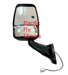 713957 Velvac Rv Black Driver Mirror Heated Remote Controlled