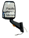 713959 Velvac RV Black Driver Side Mirror Heated Remote Controlled