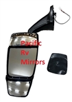 714393 Velvac Rv Black Inverted Driver Mirror