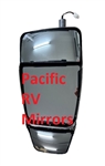 714395 Velvac RV Chrome Driver Inverted Mirror Head