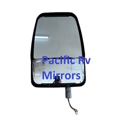 714581 Velvac Rv Black Driver Mirror Head